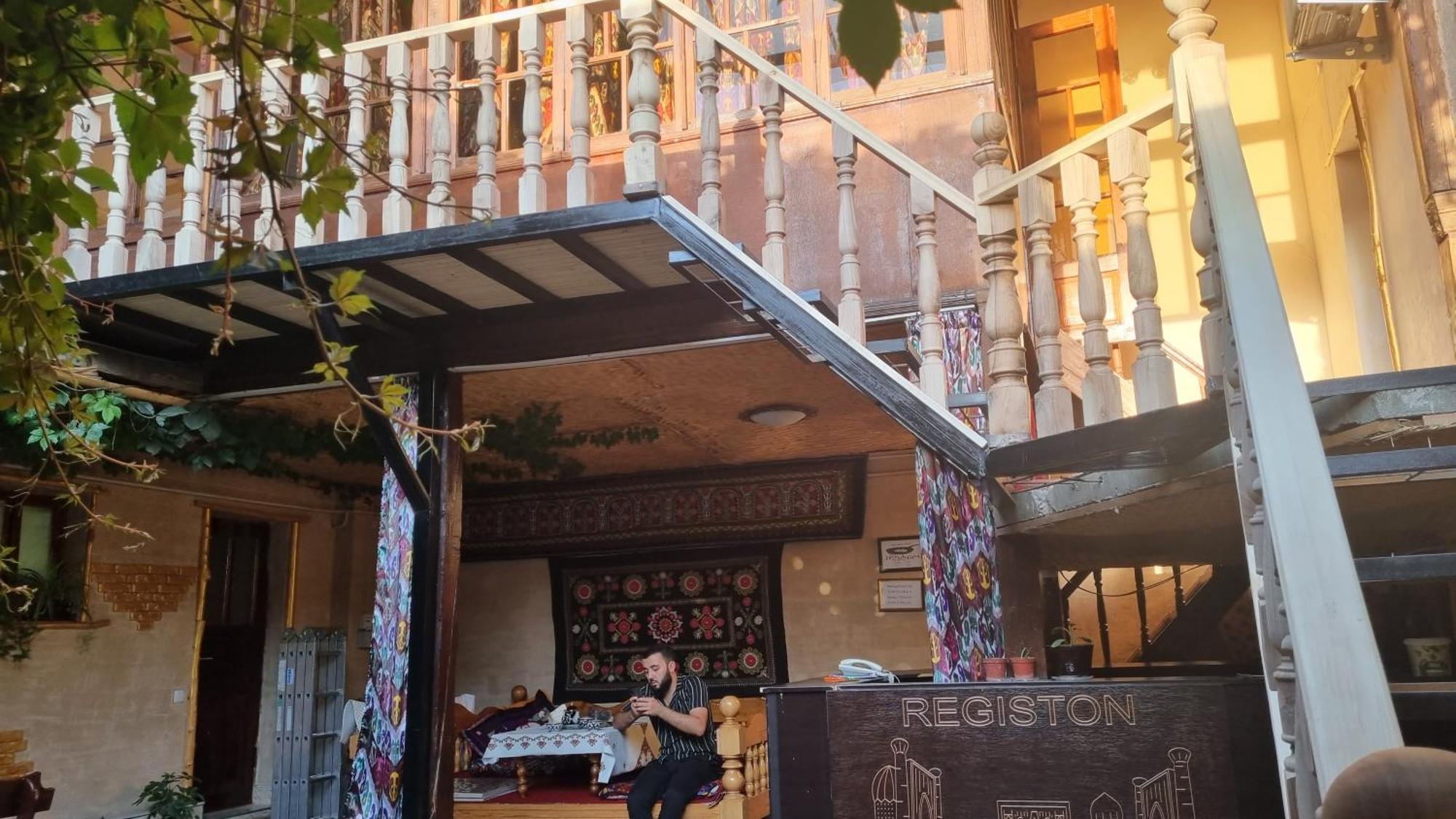 Hotel Registon Zargaron Semerkant Dış mekan fotoğraf